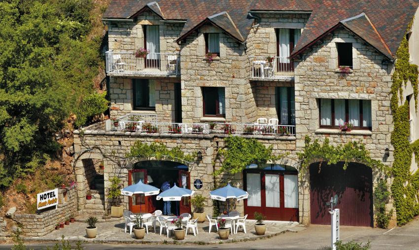 Hotel Chante-Perdrix Sainte-Énimie Exterior foto